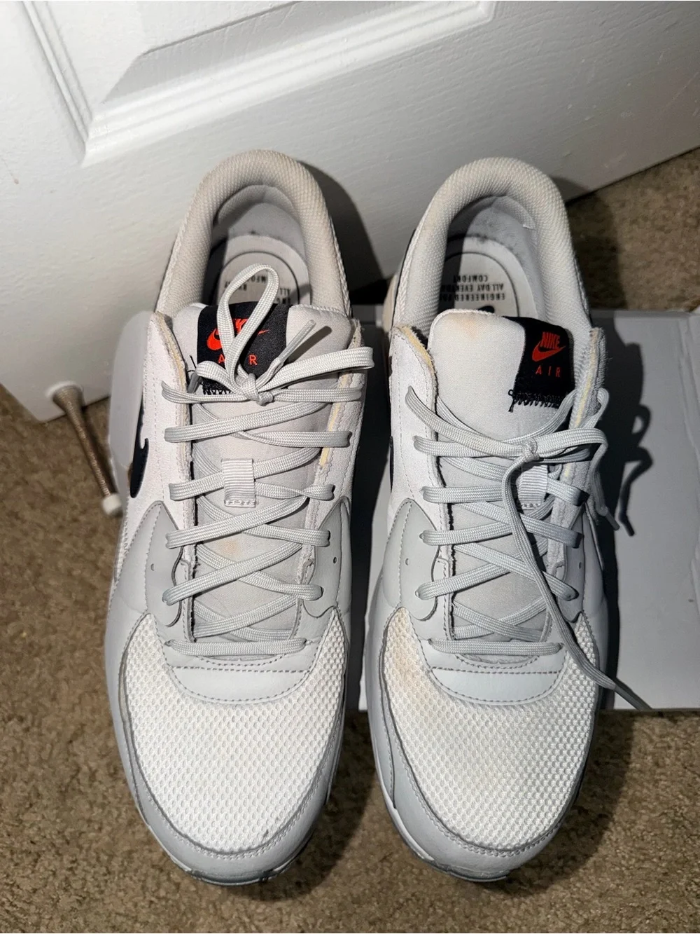 Nike Air Max Excee White Grey Black Red Men’s Size 14
